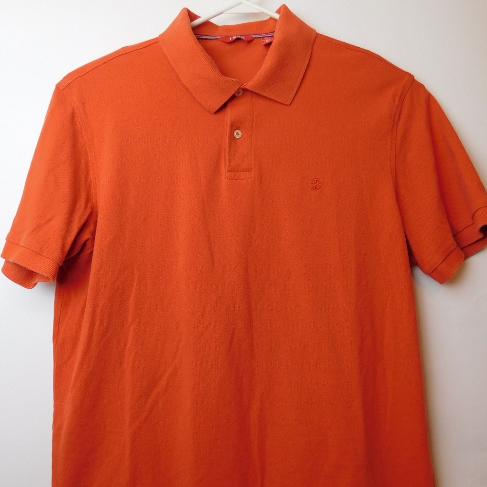 Izod Orange Polo Golf Shirt
